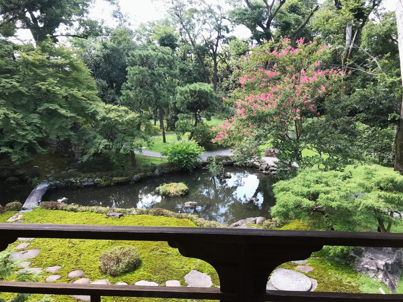 South garden at the Old Mitsui Family Shimogamo Villa