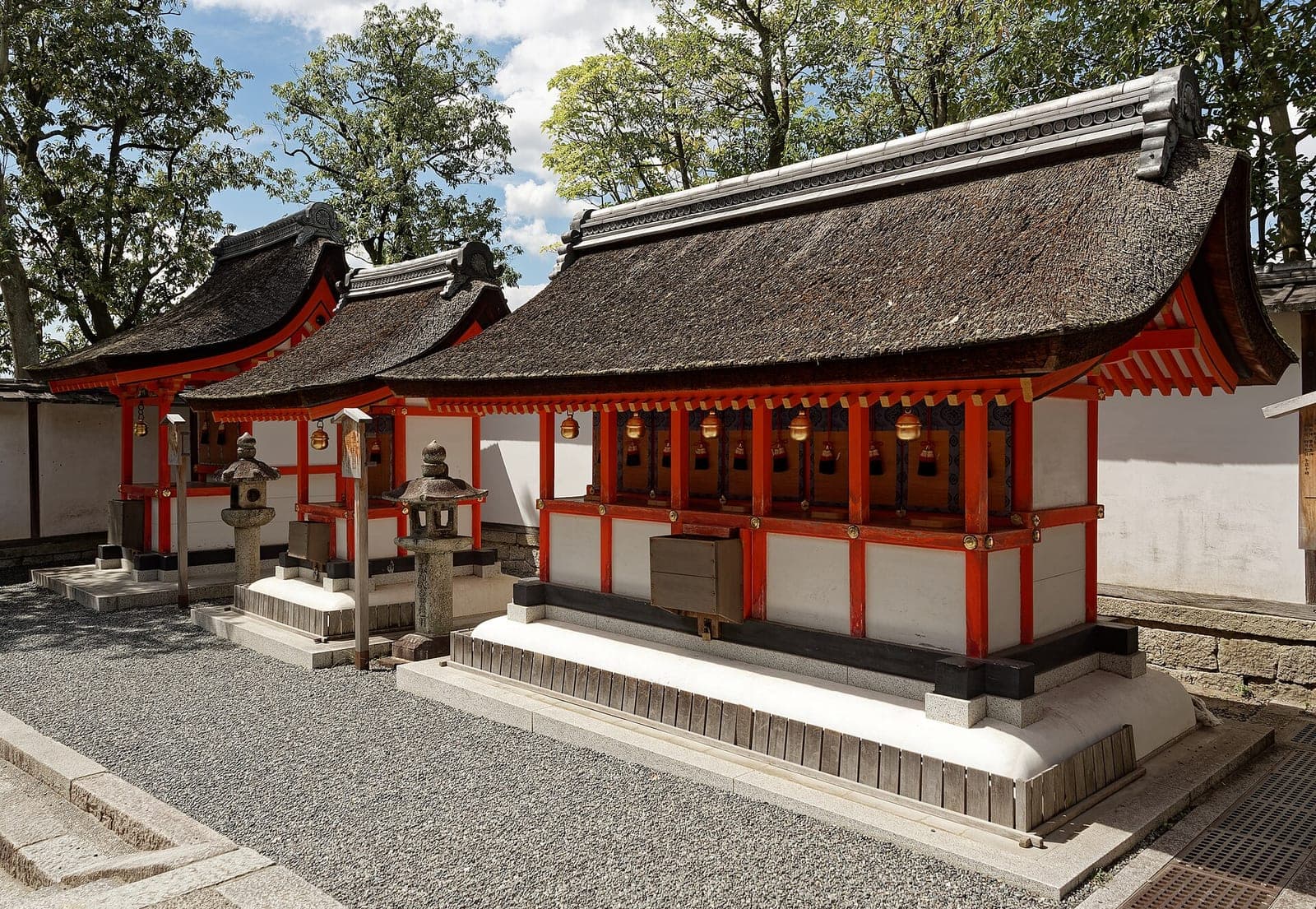 A shrine building at Fushimi Inari Taisha