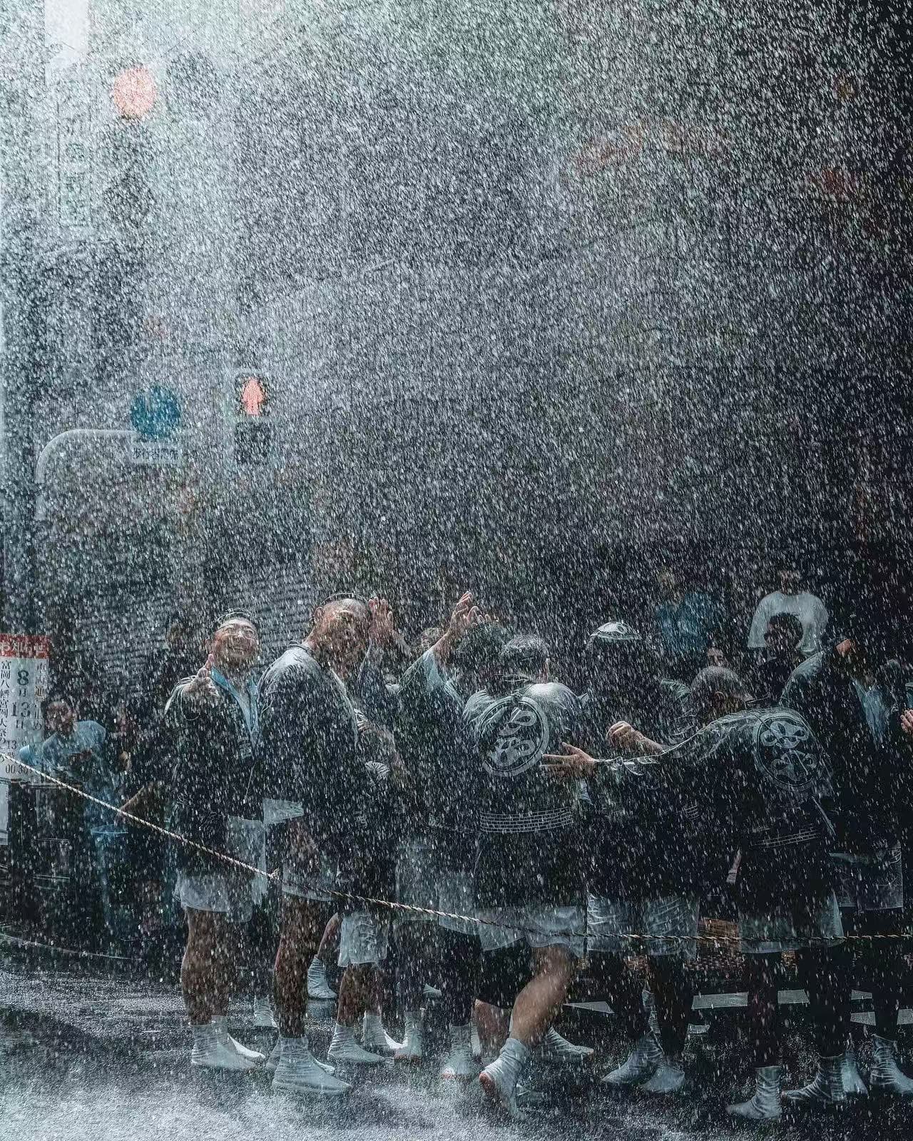 Tokyo's Water-Splashing Festival 8