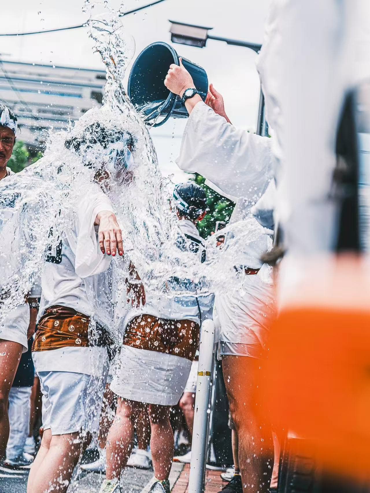 Tokyo's Water-Splashing Festival 9